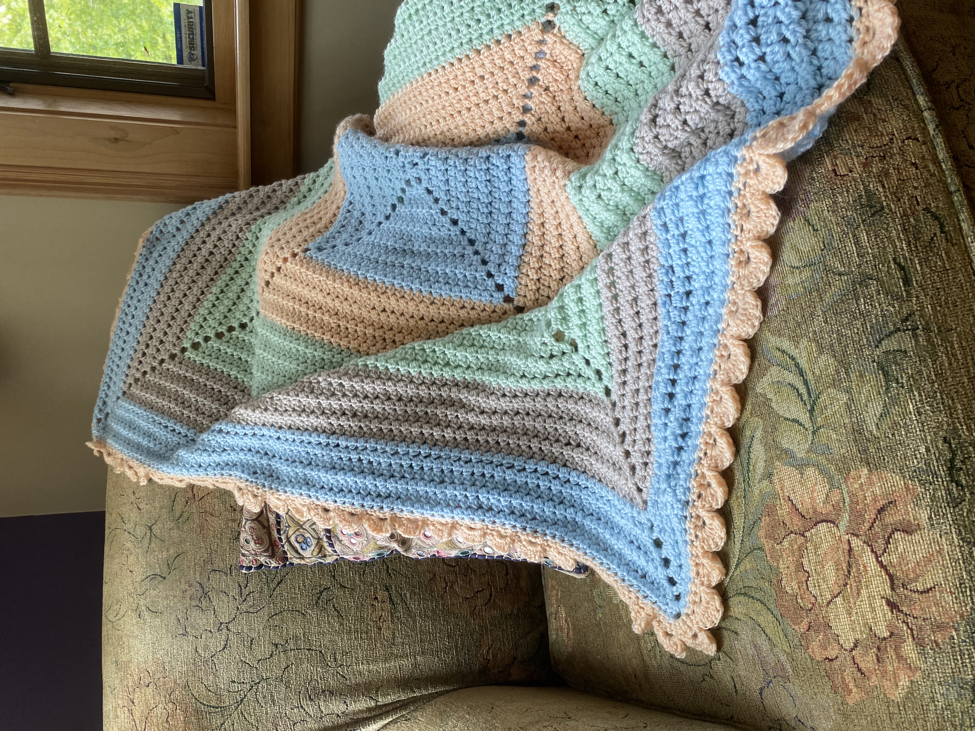 New Nephew means New Baby Blanket!